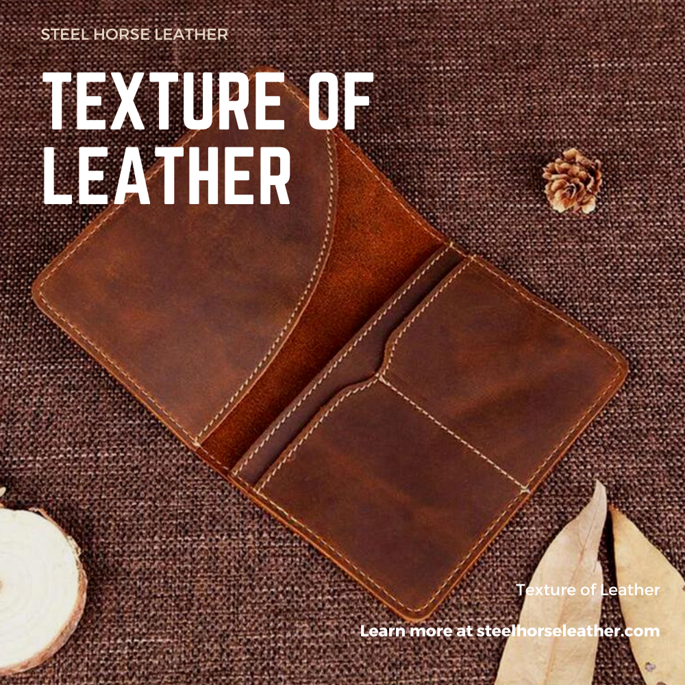 Foto de Brown suede leather texture background, genuine leather, top view.  do Stock