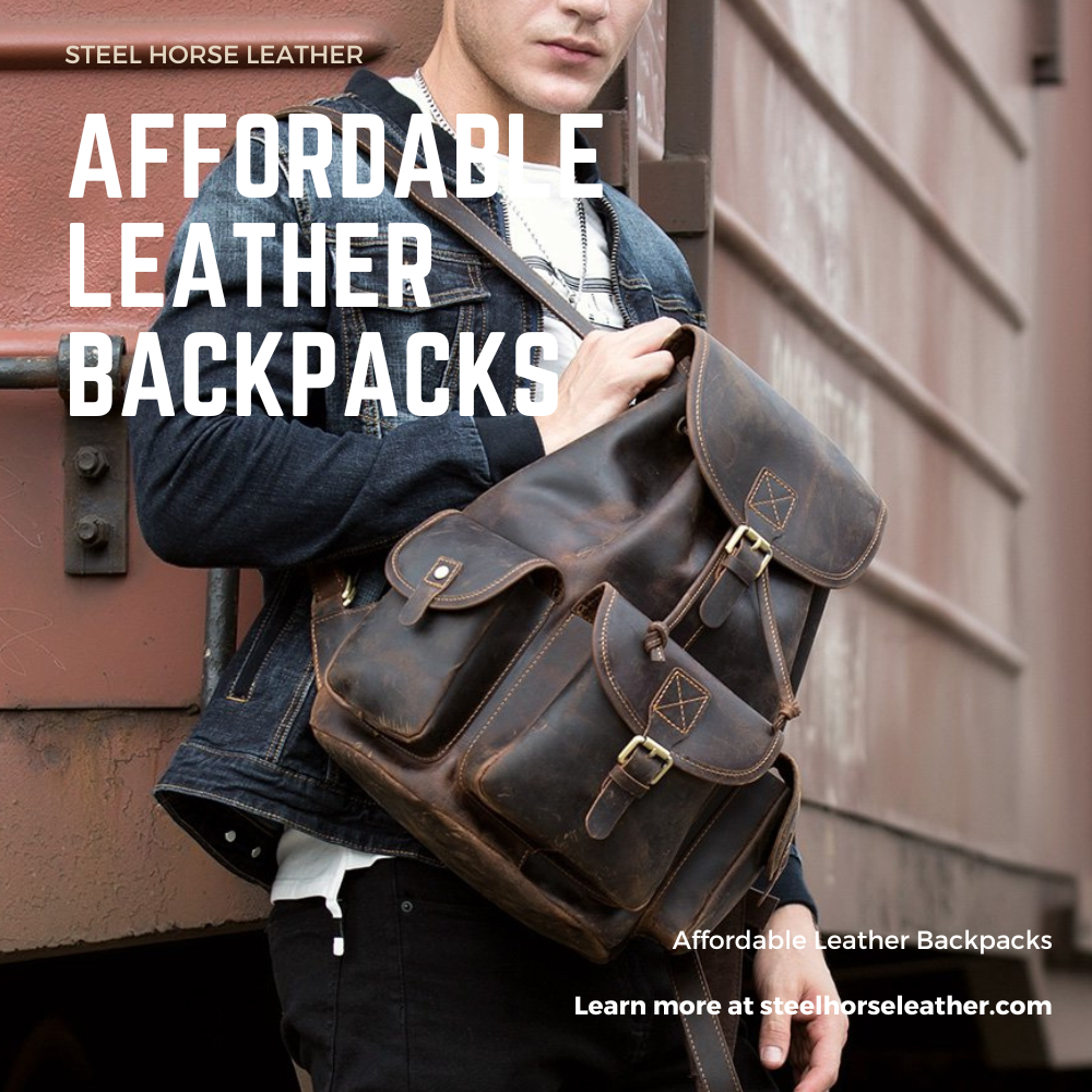 affordable leather backpacks that are budget friendly