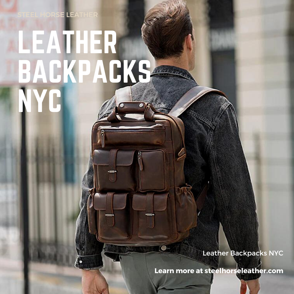 Dust Classic Suede Leather Backpack