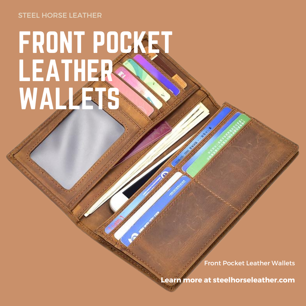 Men's front pocket wallet deals