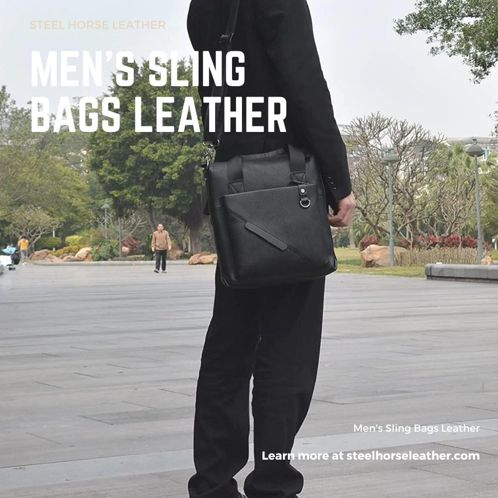 The City Sling - The Everyday Sling Bag For Guys - The Man Bag Co.