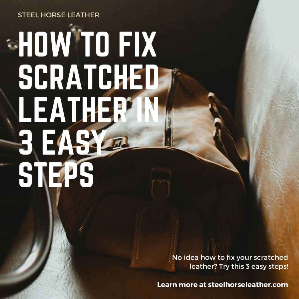 How to repair cat scratches on leather