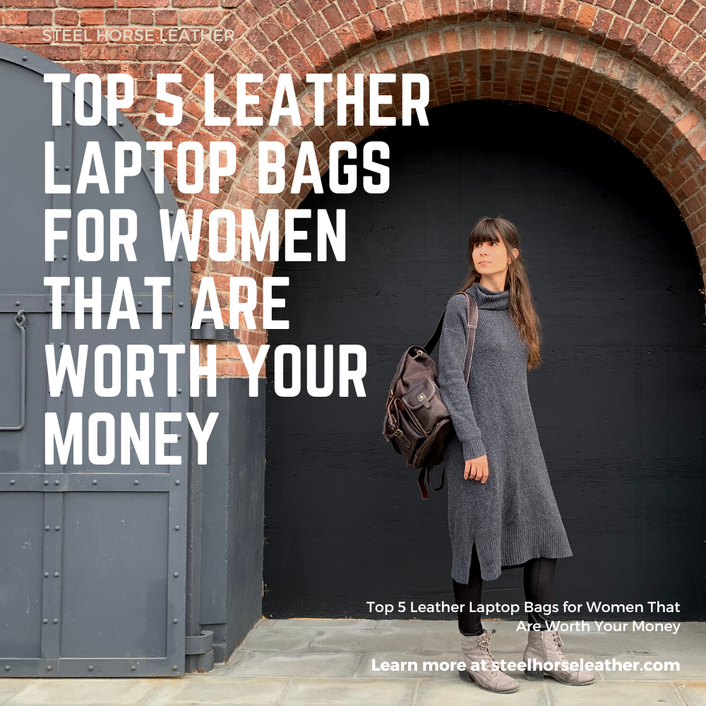 Top leather laptop bags on sale