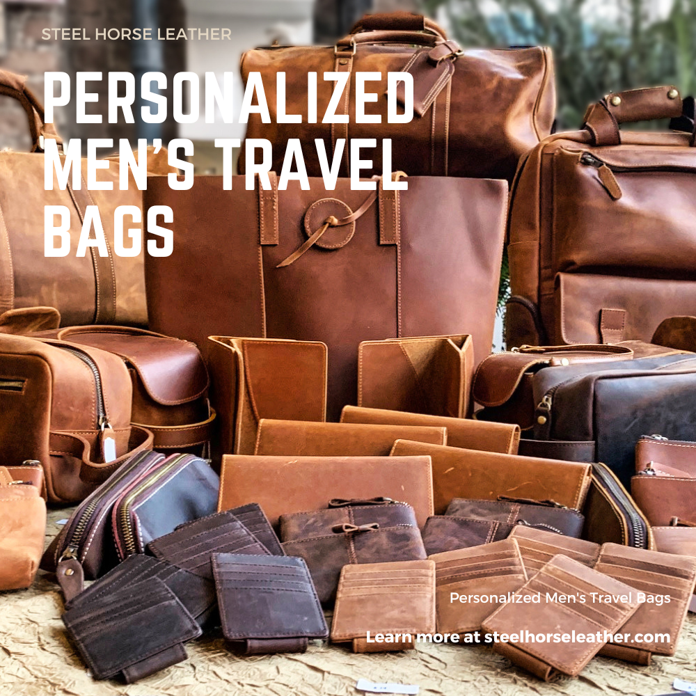 Personalized Men's Travel Bags