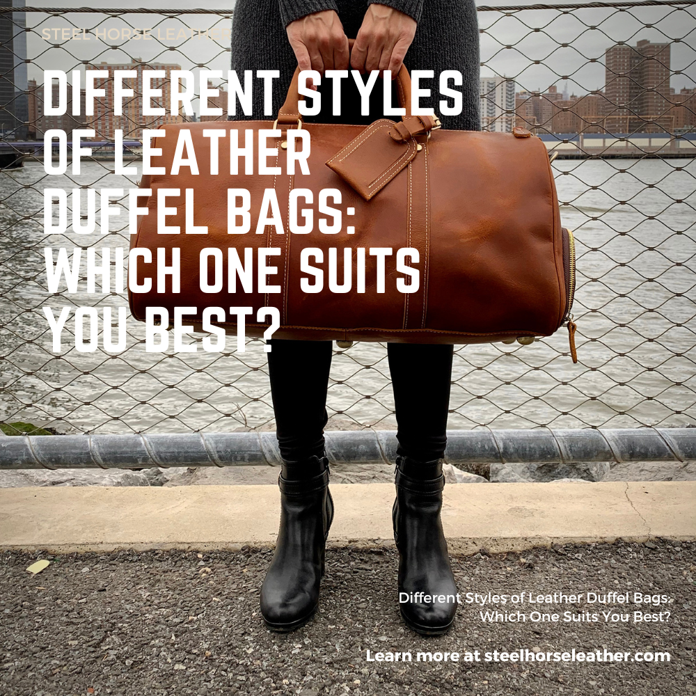 Best leather duffel bag clearance