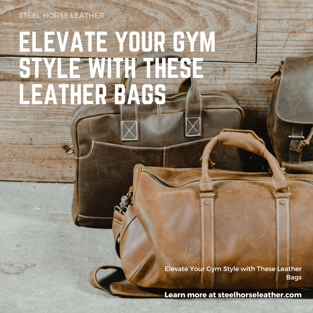 Leather Bag for Gym
