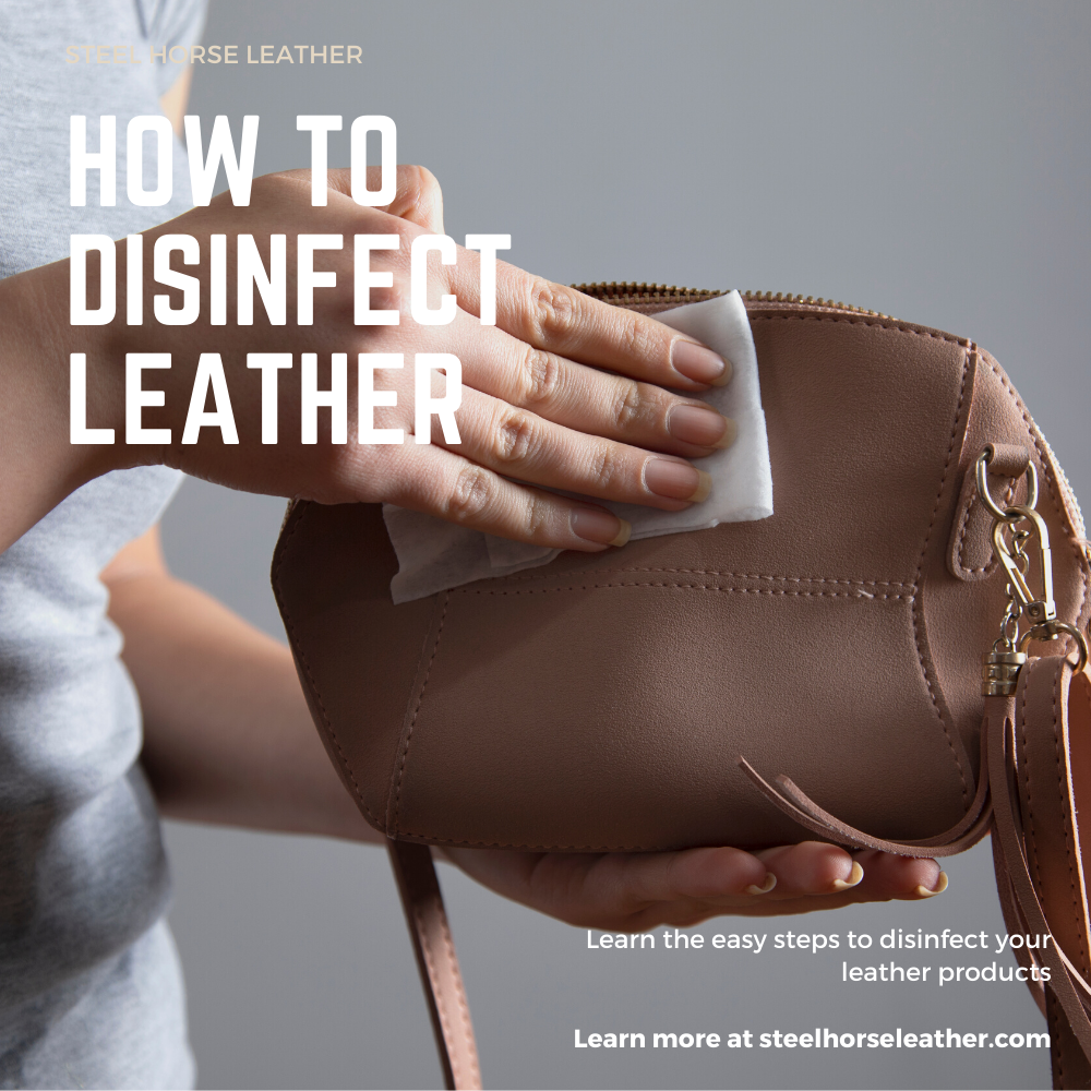 How to disinfect 2024 leather handbag