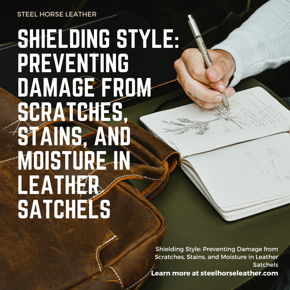 Shielding Style: Preventing Damage from Scratches, Stains, and Moisture in Leather Satchels