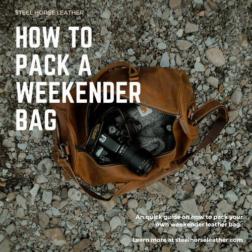 How to pack a weekender bag?