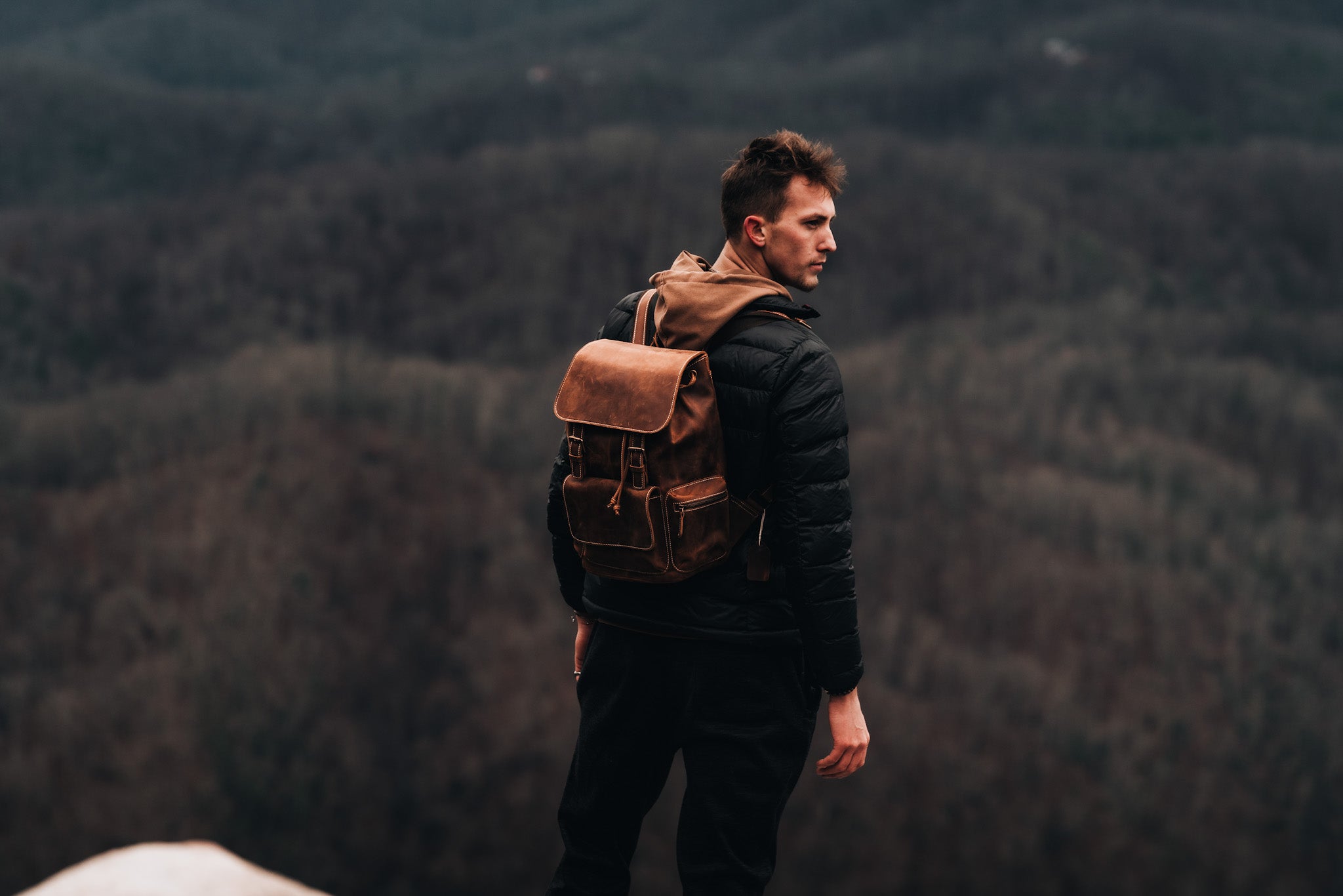 Quick-Access Front Pocket with Magnetic Lock