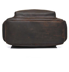 The Helka Backpack | Genuine Vintage Leather Backpack - STEEL HORSE LEATHER, Handmade, Genuine Vintage Leather