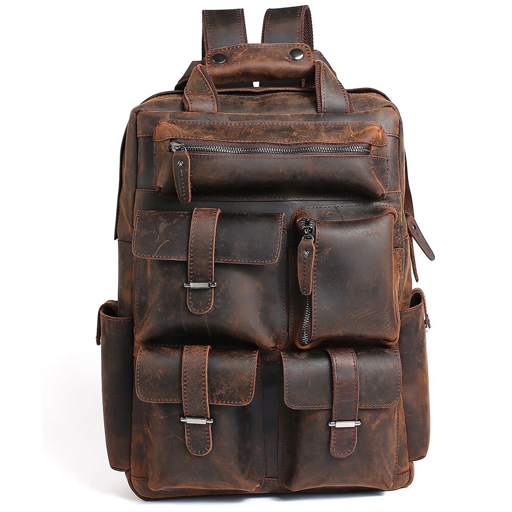 The Shelby Backpack | Handmade Genuine Leather Backpack