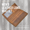 Men’s Leather Long Wallet