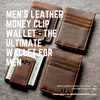 Men's Leather Money Clip Wallet - The Ultimate Wallet for Men