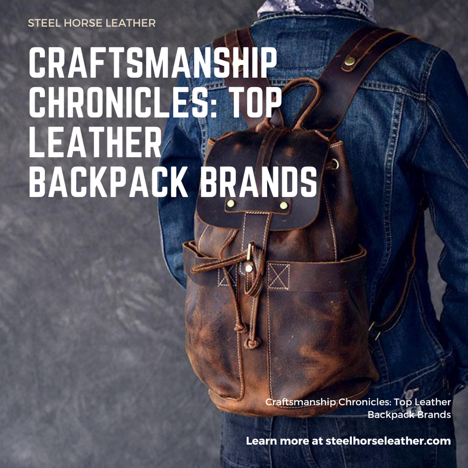 Top leather backpack brands outlet