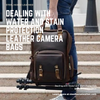 Dealing with Water and Stain Protection Leather Camera Bags