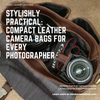 Stylishly Practical: Compact Leather Camera Bags for Every Photographer