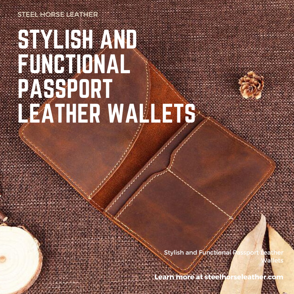 Stylish and Functional Passport Leather Wallets