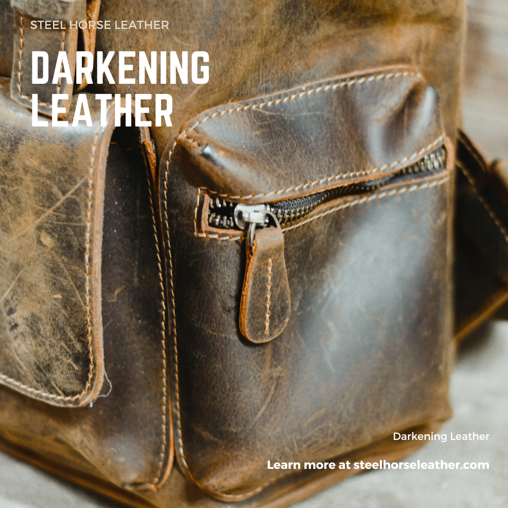 Darkening Leather