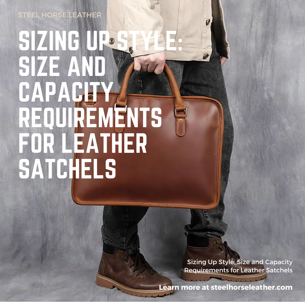 Sizing Up Style: Size and Capacity Requirements for Leather Satchels