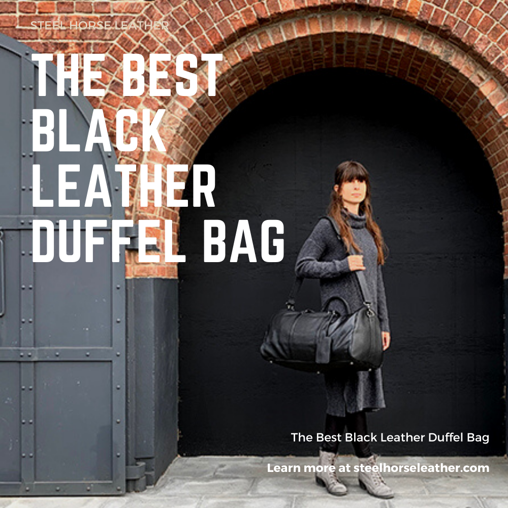 The Best Black Leather Duffel Bag