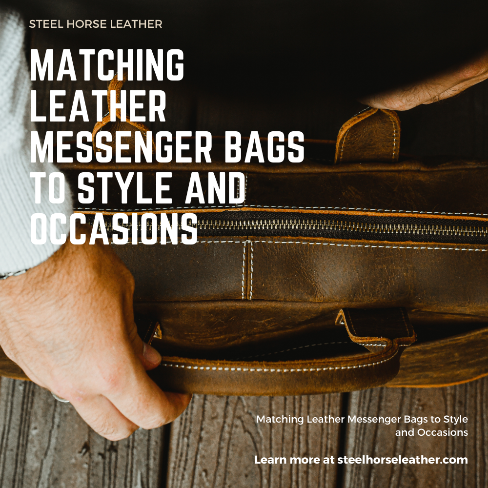 Matching Leather Messenger Bags to Style and Occasions