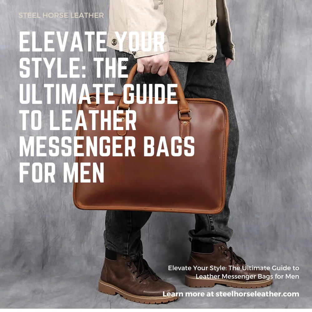 Elevate Your Style: The Ultimate Guide to Leather Messenger Bags for Men