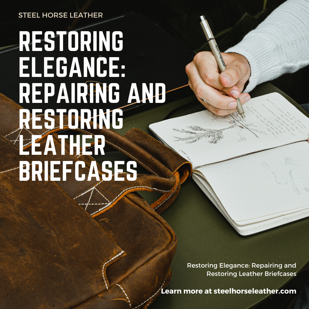 Restoring Elegance: Repairing and Restoring Leather Briefcases