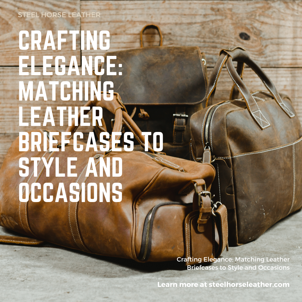 Crafting Elegance: Matching Leather Briefcases to Style and Occasions