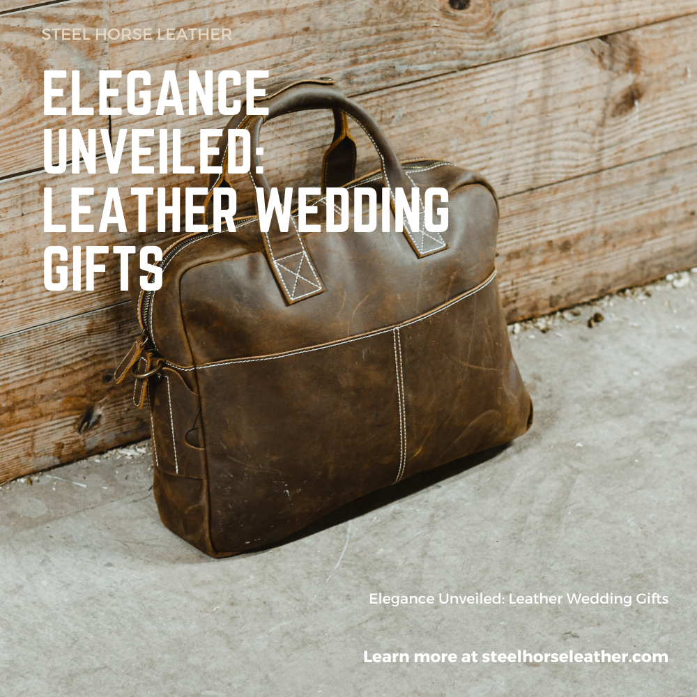 Elegance Unveiled: Leather Wedding Gifts