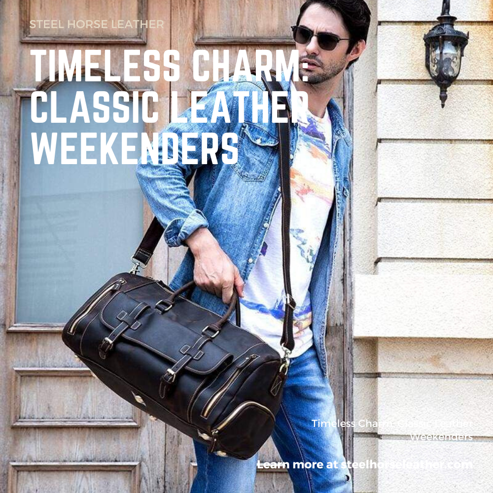 Timeless Charm: Classic Leather Weekenders