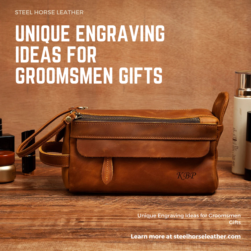 Unique Engraving Ideas for Groomsmen Gifts