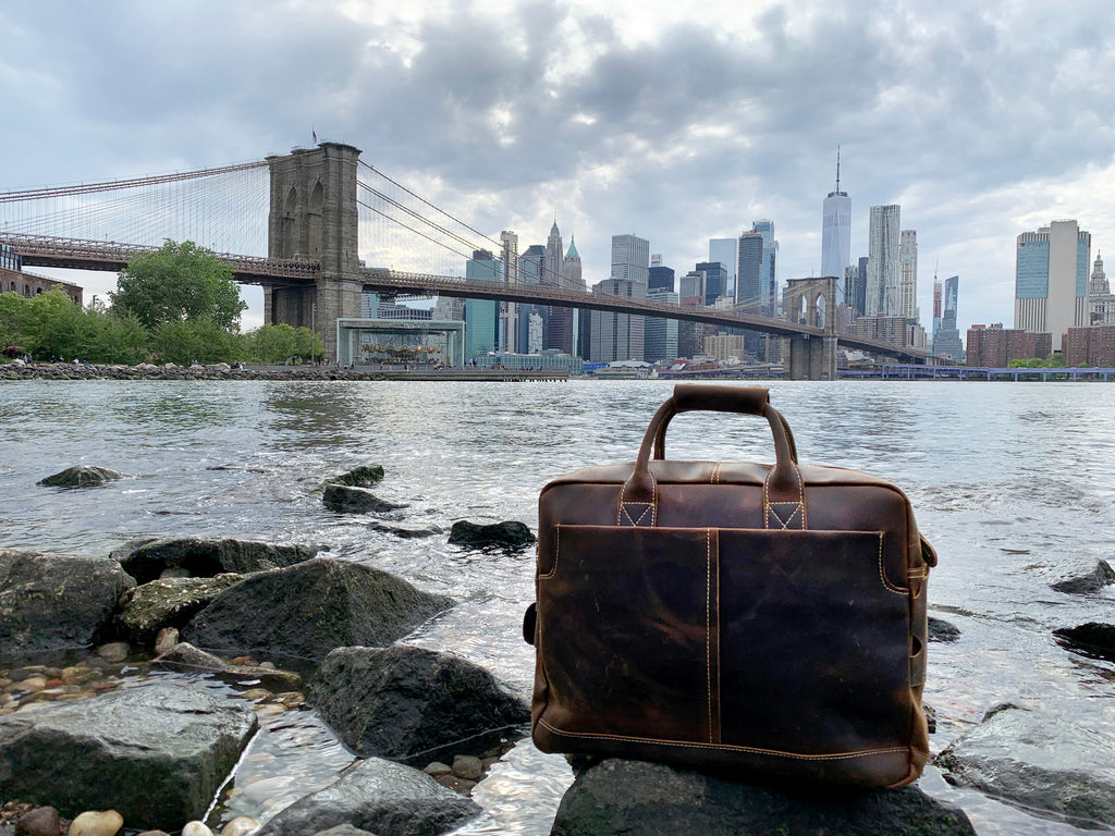 Elevating Style and Functionality: Laptop Leather Briefcases