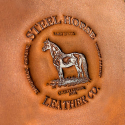 Custom Debossed Leather Logo
