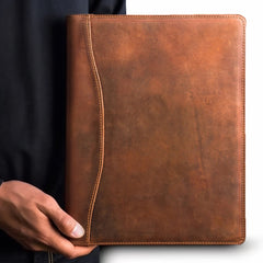 Falit Leather Folio | Handmade Leather Padfolio