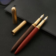 The Hemmingway | Handmade Wood and Brass Fountain Pen