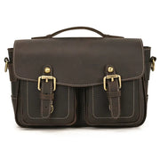 The Faust Leather Camera Bag | Crossbody Vintage Camera Messenger Bag
