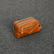 The Nomad Toiletry Bag | Genuine Leather Travel Toiletry Bag