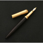 The Hemmingway | Handmade Wood and Brass Fountain Pen