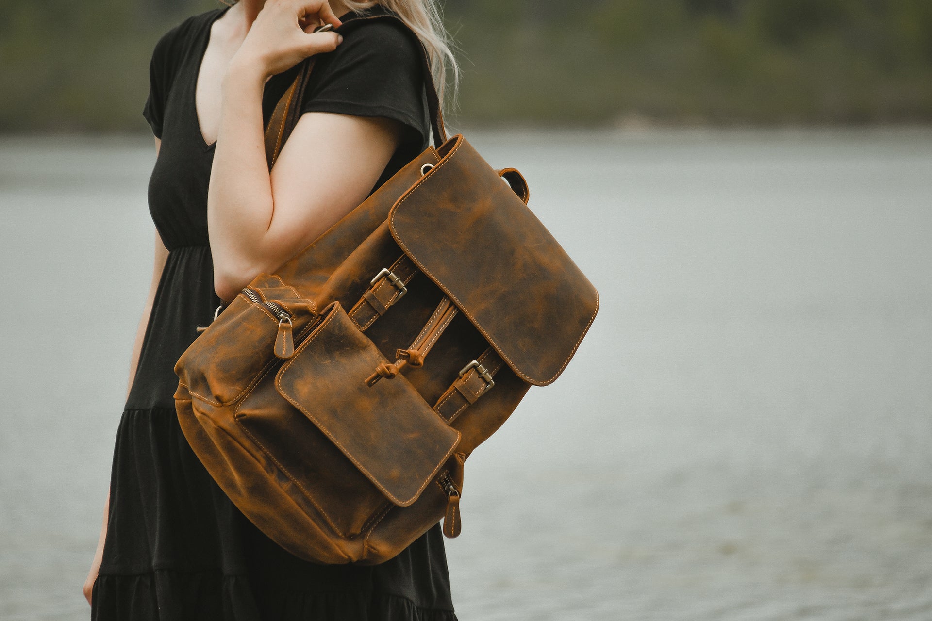 Leather Work Bags