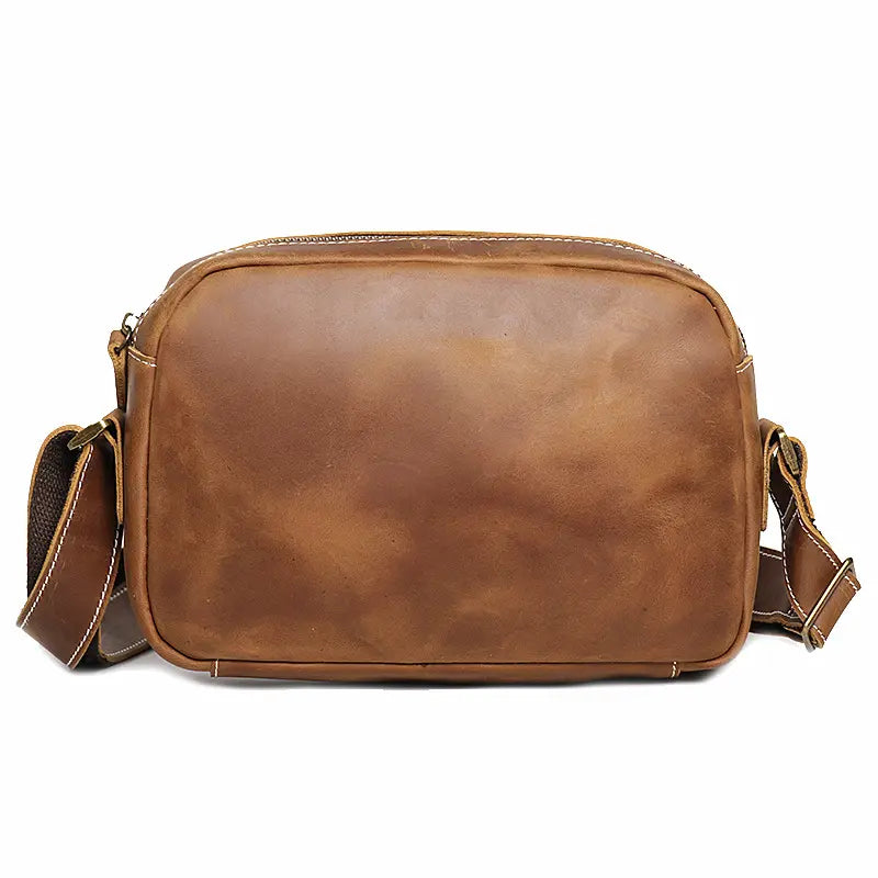 Soren Vintage Leather Crossbody Bag Sling | Versatile and Durable Leather Bag