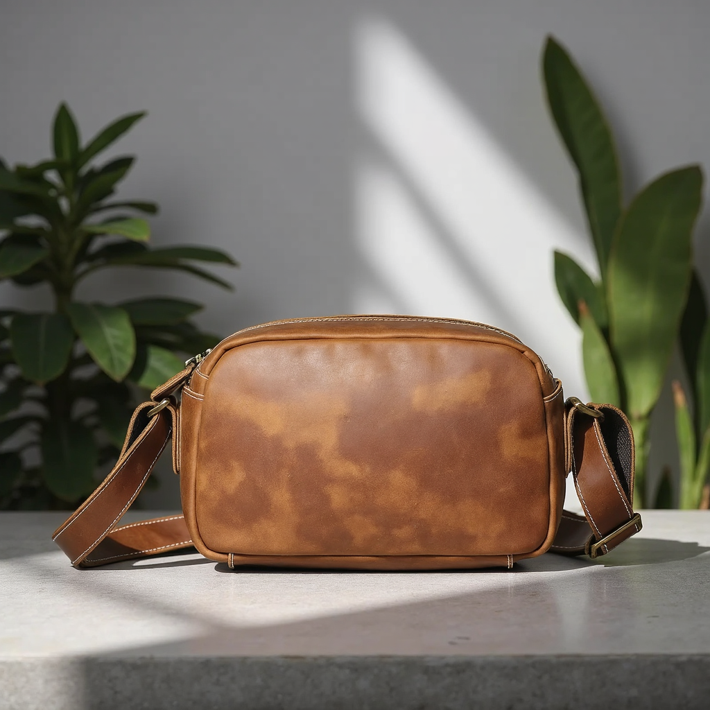 Soren Vintage Leather Crossbody Bag Sling | Versatile and