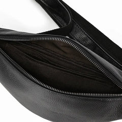 The Walcott Leather Waist Bag | Black Leather Fanny Pack