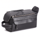 The Anders Dopp Kit | Black Leather Toiletry Bag