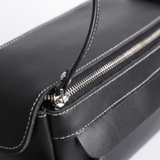 The Anders Dopp Kit | Black Leather Toiletry Bag