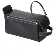 The Anders Dopp Kit | Black Leather Toiletry Bag