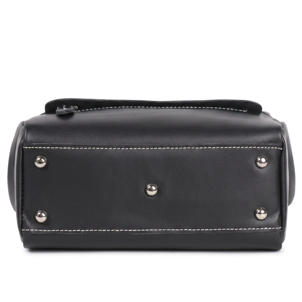 The Anders Dopp Kit | Black Leather Toiletry Bag