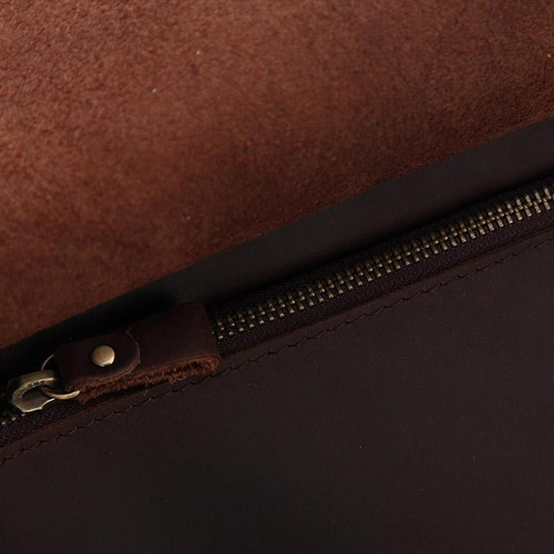 Premium Crazy Horse Leather Construction