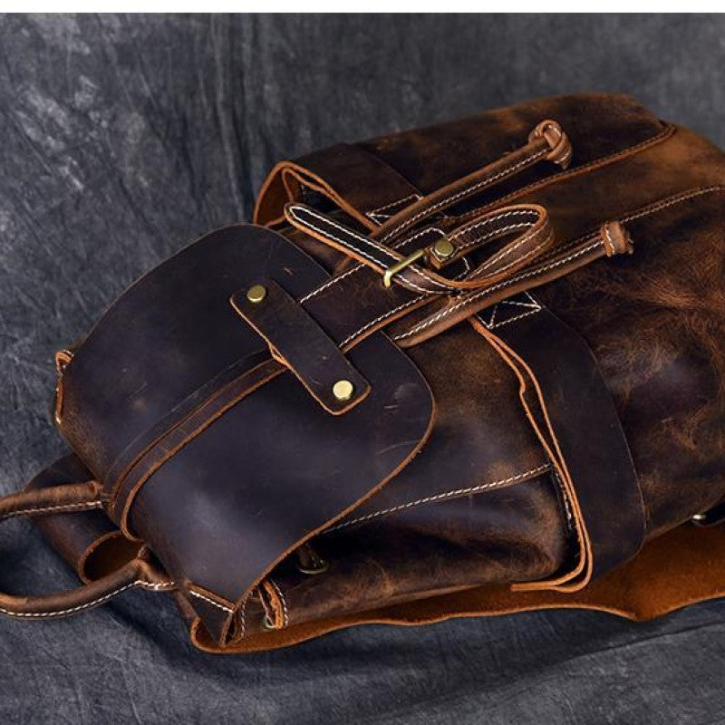 Premium Crazy Horse Leather Construction