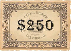Gift Card | Steel Horse Leather Gift Card - STEEL HORSE LEATHER, Handmade, Genuine Vintage Leather